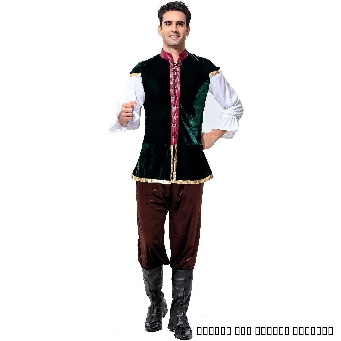 

Мужской костюм для пивного фестиваля на Хэллоуин, комплект для взрослых, одежда для косплея и сценических выступлений, традиционный этнический китайский костюм