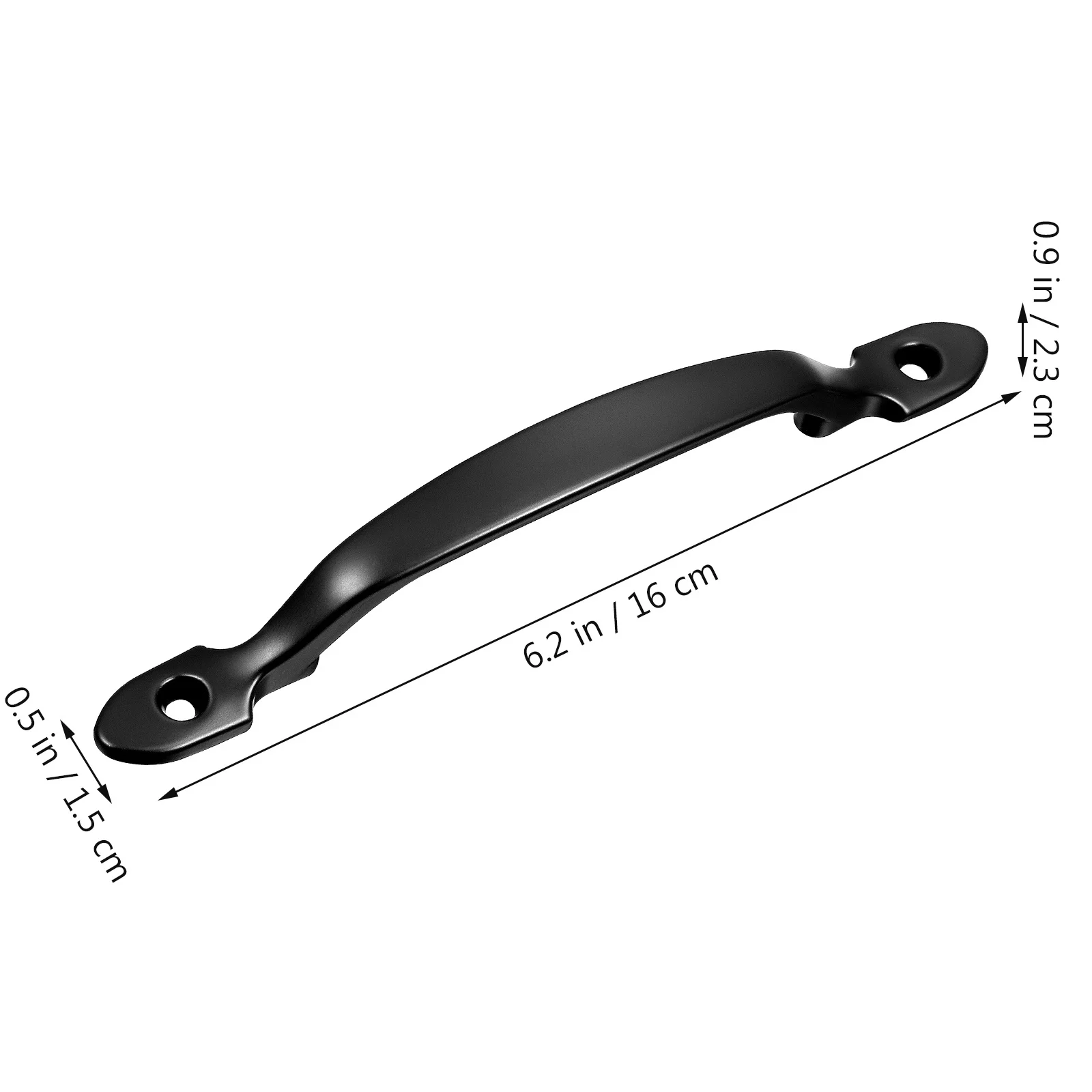 

2 Pcs Handle Door Handles for Cabinets Drawer Dresser Cup Pull Hardware Cupboard