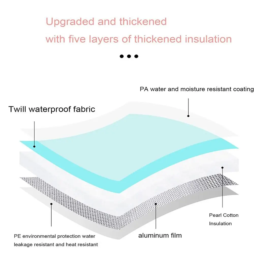 

Portable Foldable Foot Washing Bag Thickened Anti-Leak Collapsible Foot Bath Basin Deep with Storage Bag Bucket for Soaking Feet