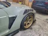 닛산 GTR R35 NIS 스타일 탄소 섬유 전면 펜더 벤트 트림 2pcs 2008-2017 NISMO 공기 흡입 덕트 1