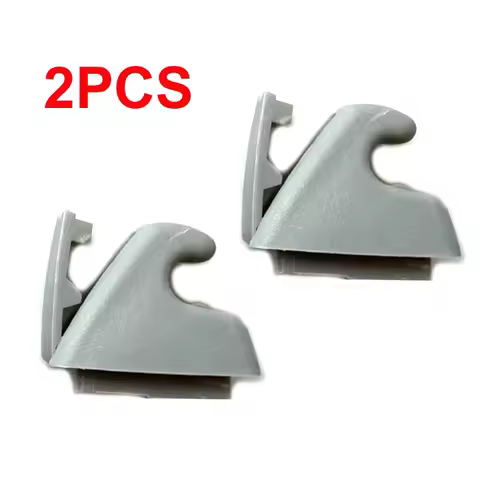 2pcs Car Sun Visor Clip Gray Auto Sun Visor Support Clip Retainer Bracket Hook for GM Chevrolet Opel 95994975 Cruze Sonic Spark