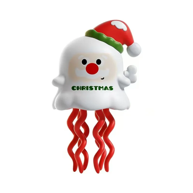 

New Christmas Magic Mini Dancing Santa with playful spookiness Charming Reindeer Halloween Ghost Winding Gliding Toy