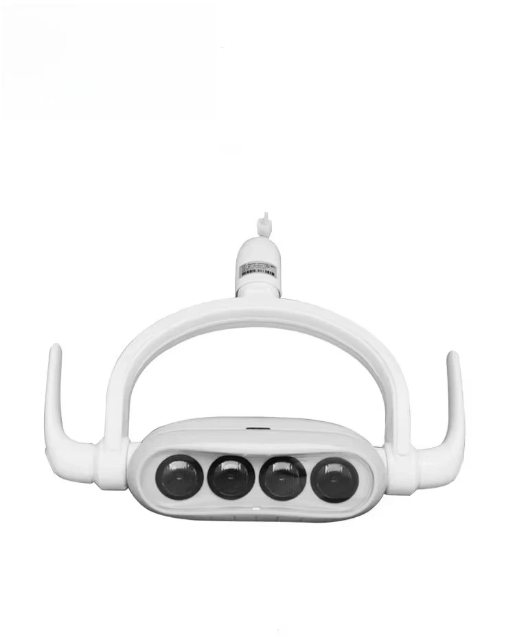 Dental Equipment Dental Surgical Shadowless 4 Led Light Clinic Oral Lamp Dental Chair Light With Ceiling Mount Arm