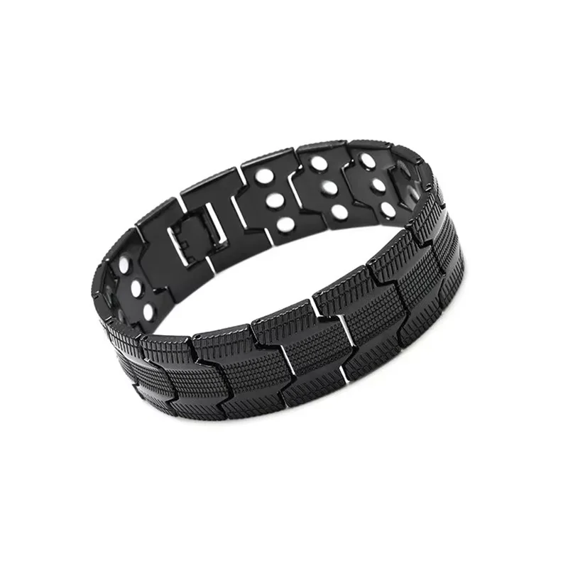 Magnetisches Armband für Herren, 3500 Gauss, 3-fach stärker, Magnettherapie-Verbindungsarmbänder, bestes Weihnachtsschmuckgeschenk