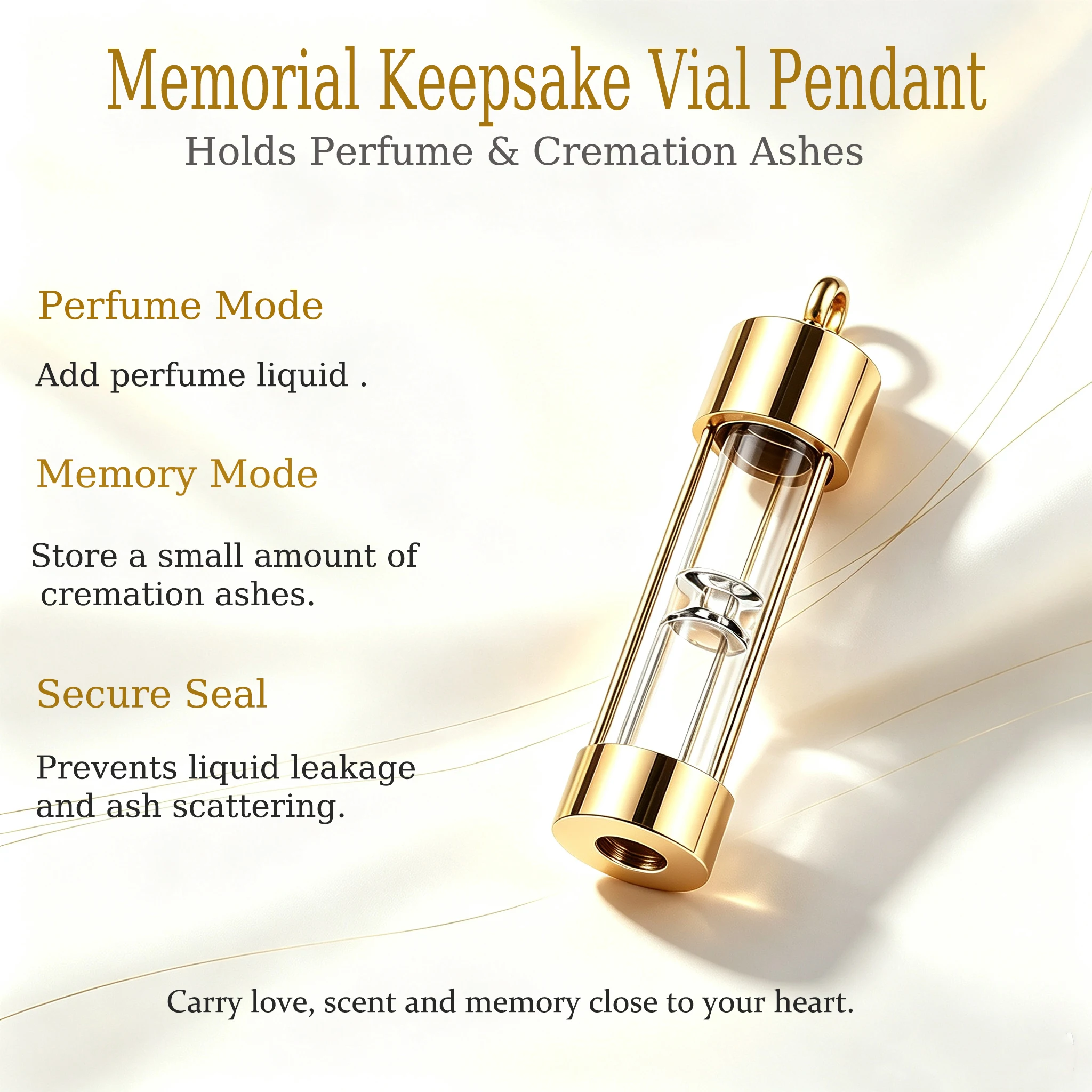 Cremation Jewelry for Ashes Timeless Hourglass Cremation Memorial Pendant Stainless Steel Urn Necklace for Human Pet Ashes