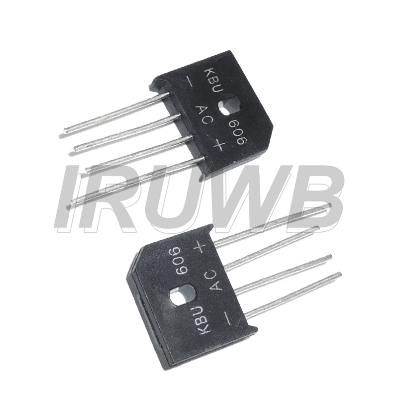 10pcs New KBP206 210 310 KBL406 410 608 610 KBU810 Diode Bridge Rectifier 1010 1510 2A 3A 4A 6A 8A 10A 15A 600V 800V 1000V