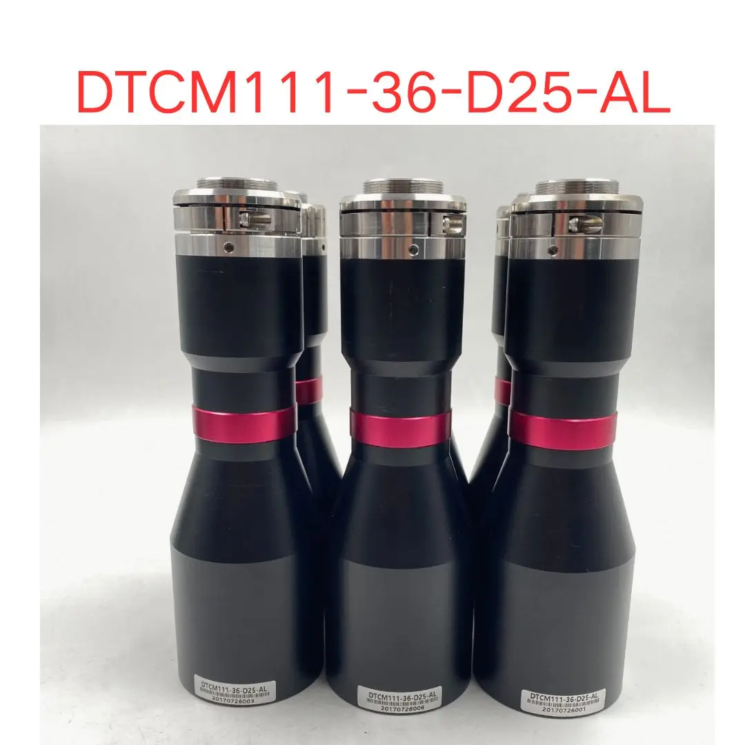 used DTCM111-36-D25-AL 0.511X110 Industrial high-precision dual telecentric lens test OK Fast shipping