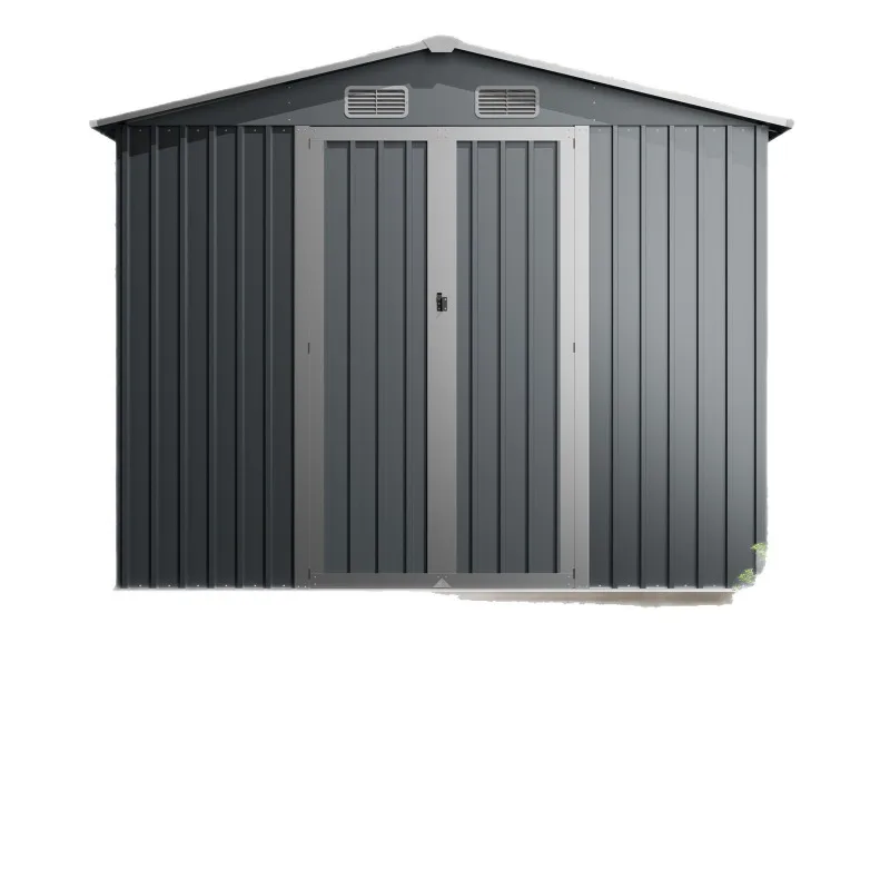 The Most Popular Metal House Made in China, American Garden Storage Shed, Tool Room