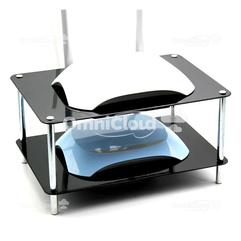 راوتر لاسلكي المبرد مودم بصري واسع النطاق IPTV TV Set Top Box Cooling Fan Rack #3