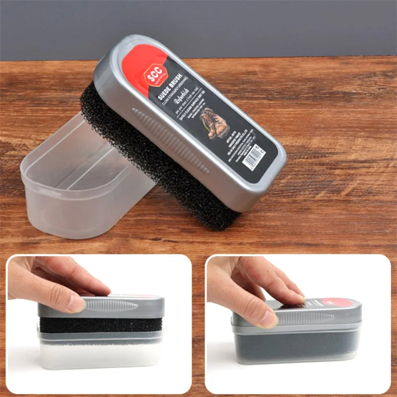 

Sneaker Cleaning Brushes For Suede Sport Shoes Polish Brush Suede Boots Nubuck Velvet Bags Leather Shoe Care Cleaner Brush