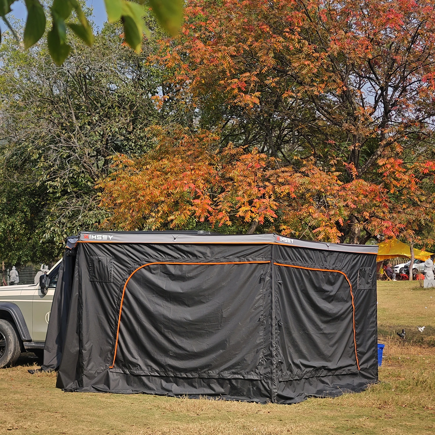 

UTV&ATVCheap Factory Price Camping Car Vehicle Truck Awning Tent 270 Degree Awning with Annex Room