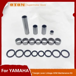 OTOM Motorcycle Triangle Lever Linkage ARM Bearing Kit Bearings Oil Seal Bushing For YAMAHA YZF YZFX WRF 250 450 Motocross Parts