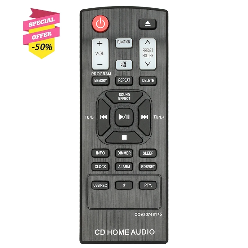 COV30748175 Remote Control For Audio System XA14 XA14-D0U XA14D0U CM2440 CM2460 CM2760 CM2760F CMS2460F CMS2760F CM2460DAB