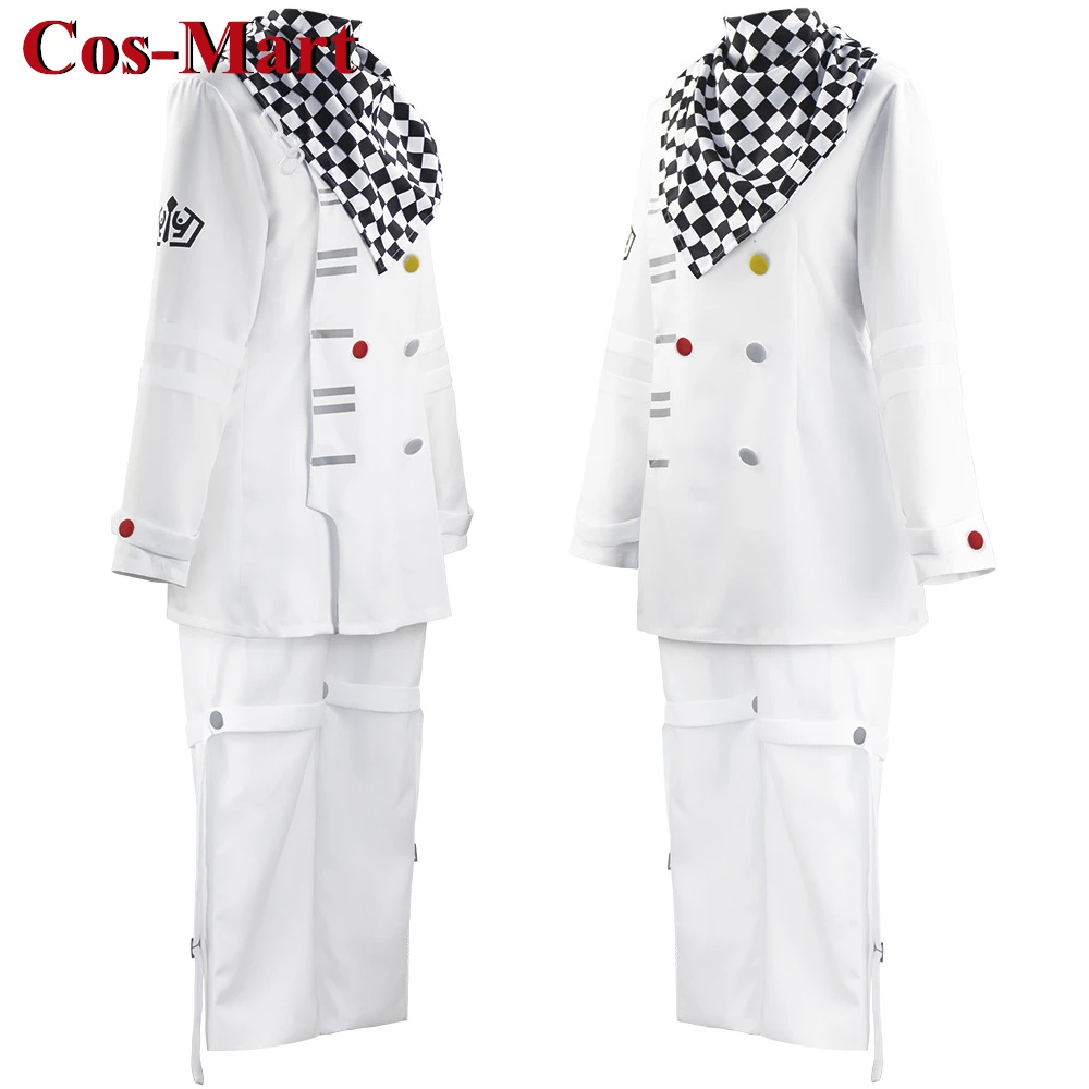 Cos-Mart Game Danganronpa V3 Kokichi Oma Cosplay Costume President Uniforms Cloak Full Set Halloween Carnival clothes Anime