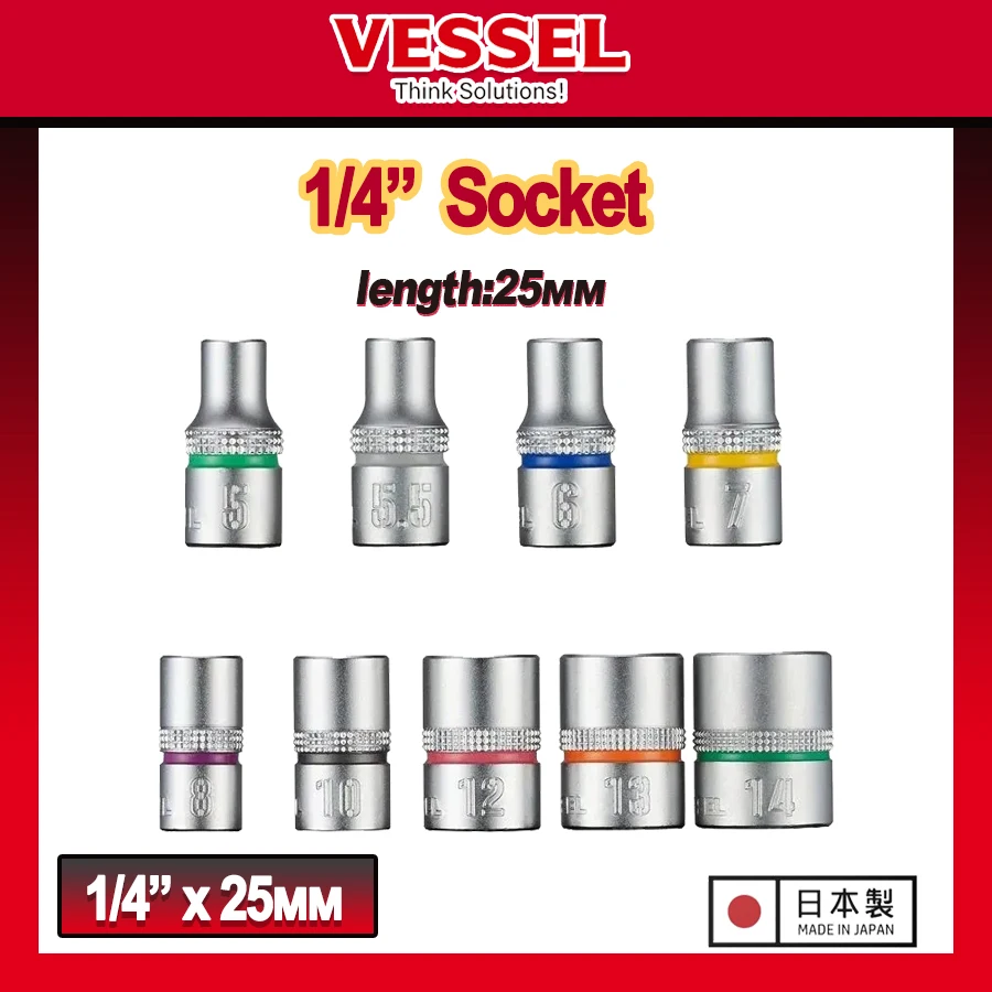 Vessel 1/4''X25Mm S…