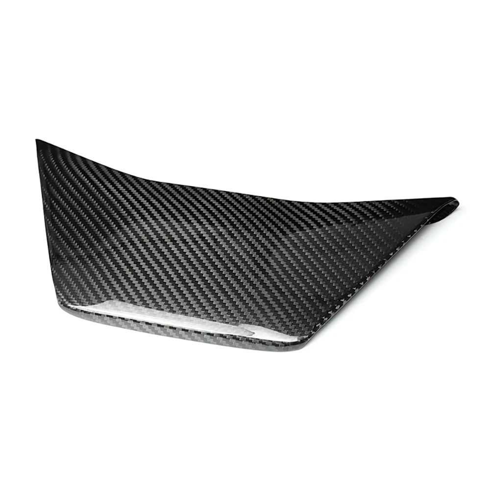 Real Dry Carbon Fiber Interior Instrument Speedometer Upper Cover Trim Frame For Chevrolet Corvette C8 Stingray Z06 ZR1 2026+