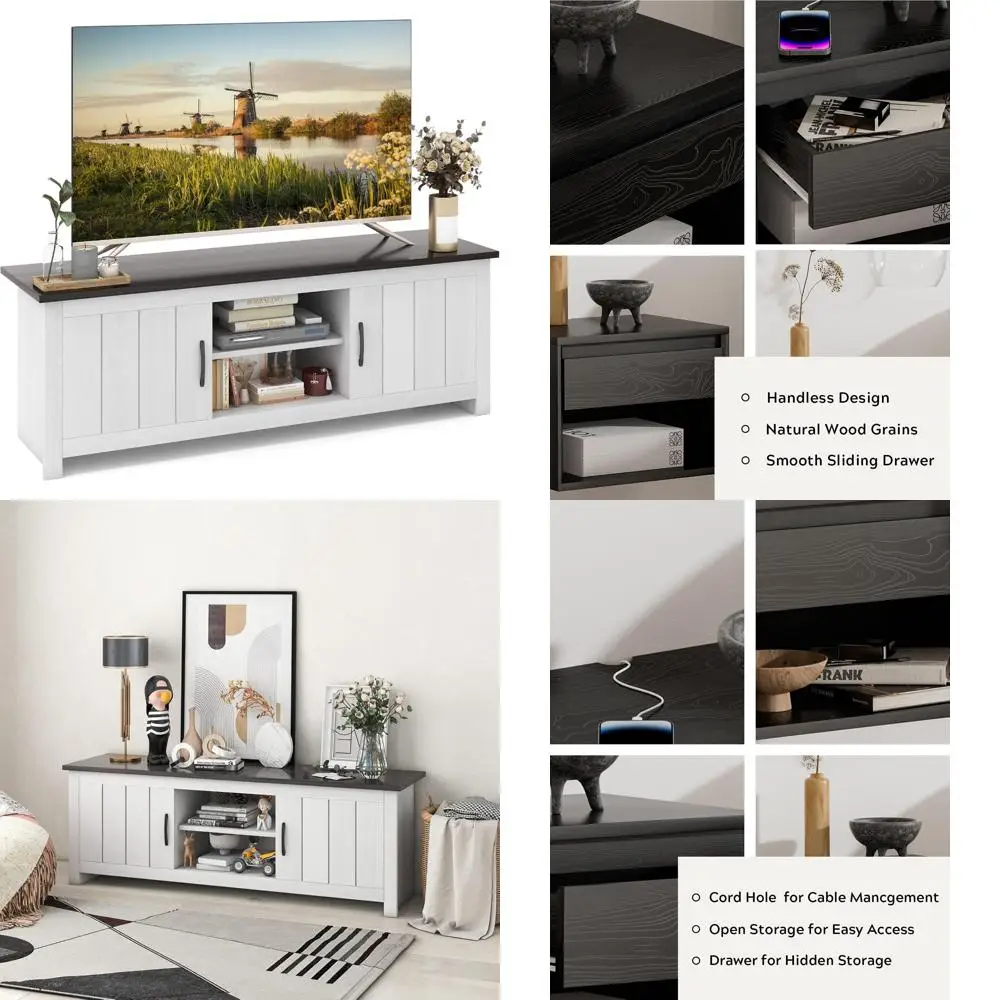 65 Tv Console With … - image