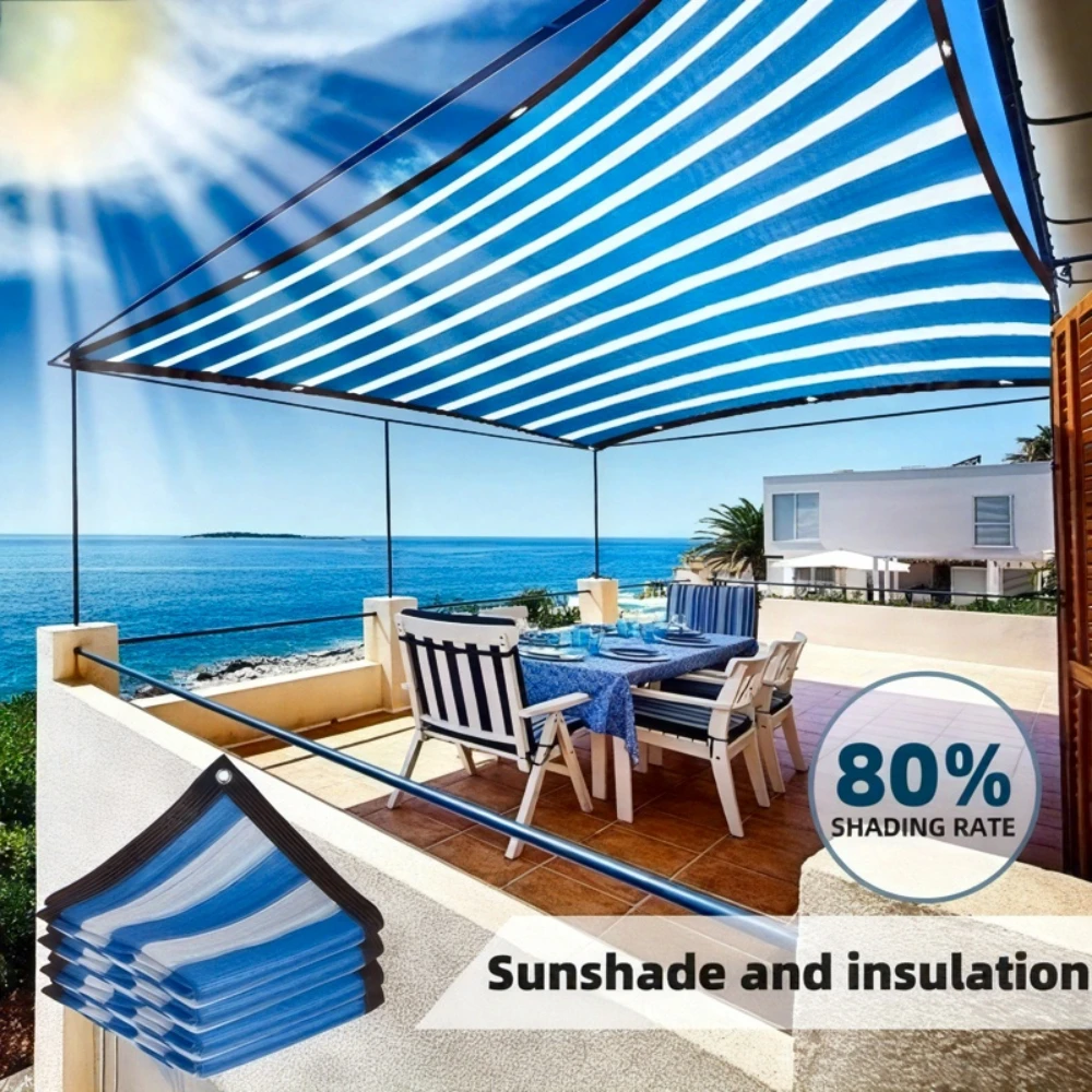 Garden Shade Outdoor Awning Net Garden Succulent Plants with Grommets Sun Shelter Greenhouse Shaing Cover Pergola Shading Sail