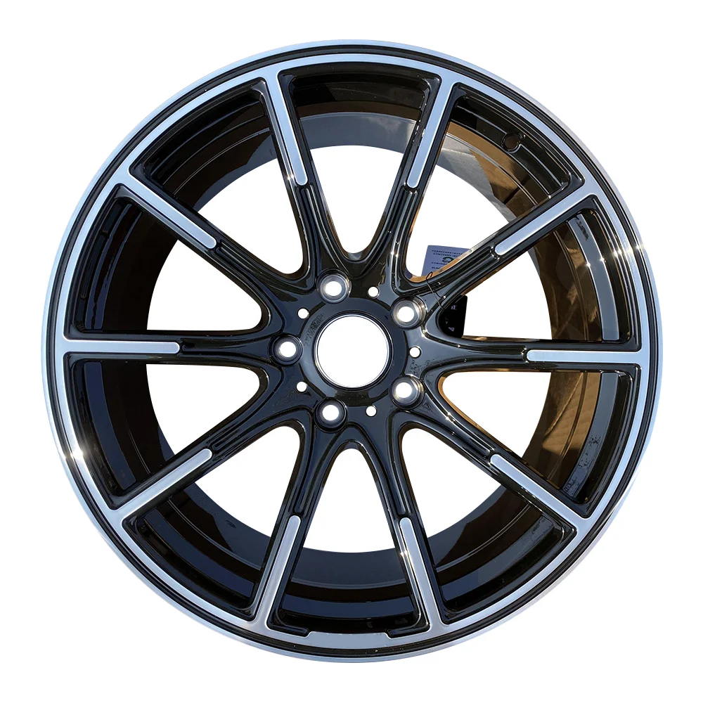 

OEM Design 10-Spoke Forged Aluminium Alloy Car Wheels Rims Customized 19-22 Inch for Mercedes 40mm Lightweight New