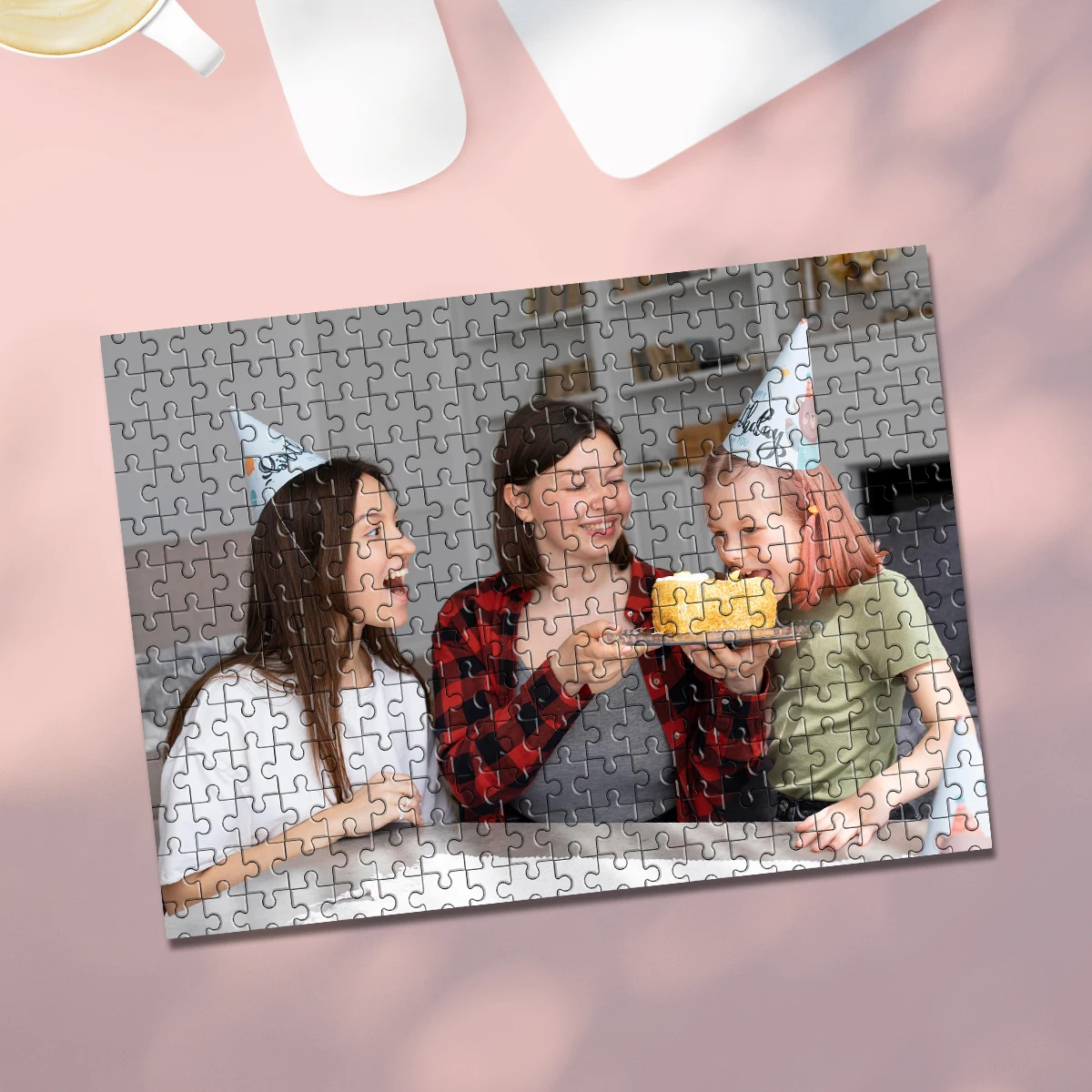 35/300/500/1000pcs Personalized Custom Photo Puzzle family photo Personalized Puzzle Memento For Special Occasions Room