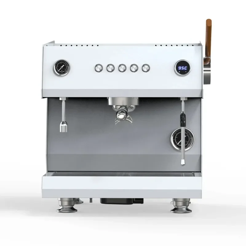 Quality Smart White Color Semi Automatic Coffee Machine Espresso Coffee Maker Commercial Machine For Cafe