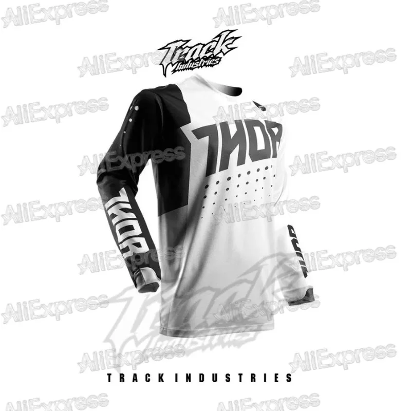 

2025 SUMMER Men's motocross clothes MTB long-sleeved bicycle shirt BMX mountain endurance breathable Jersey Comforable 3DPrinted