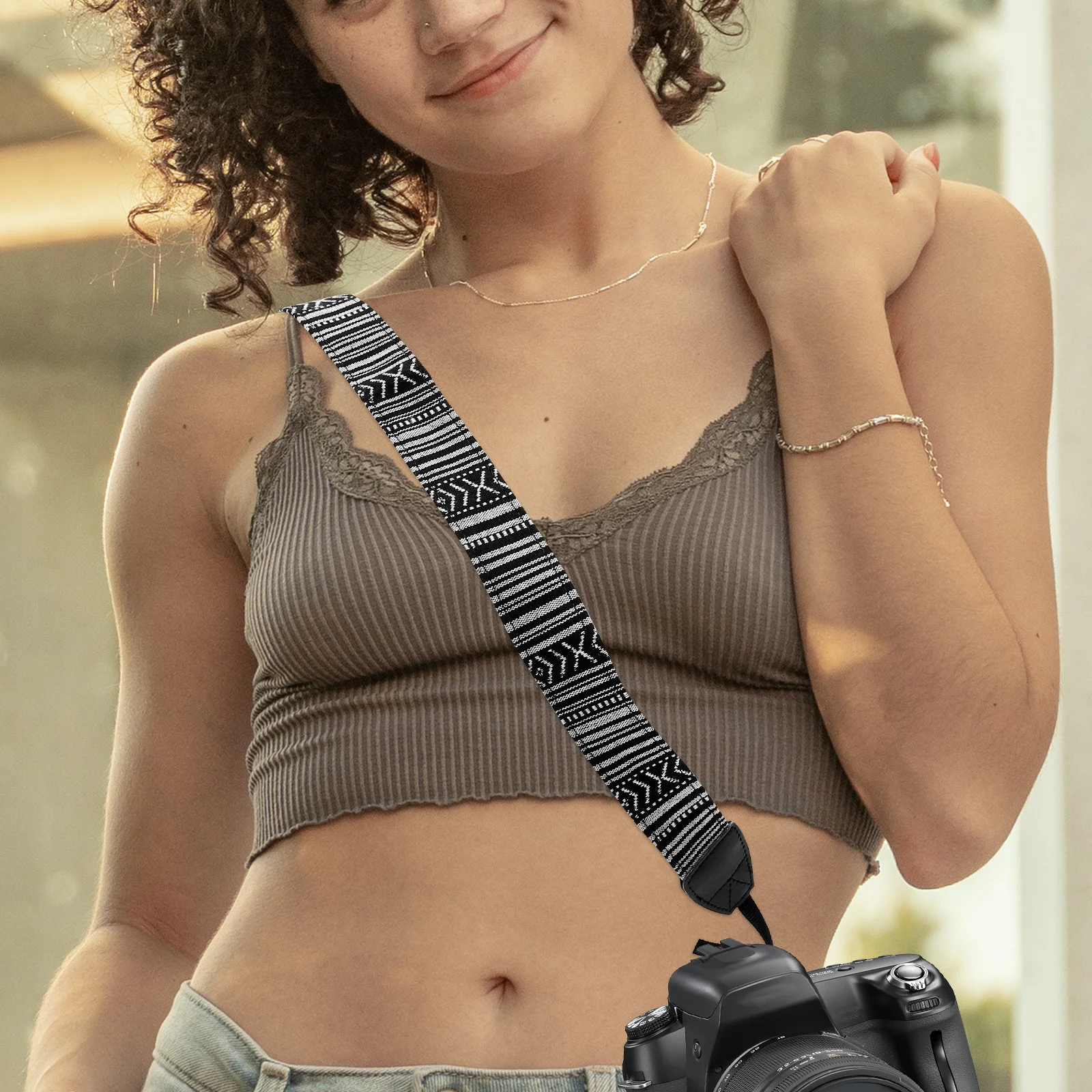 

Camera Neck Strap Shoulder Padded Iii Straps Canvas Adjustable Travel