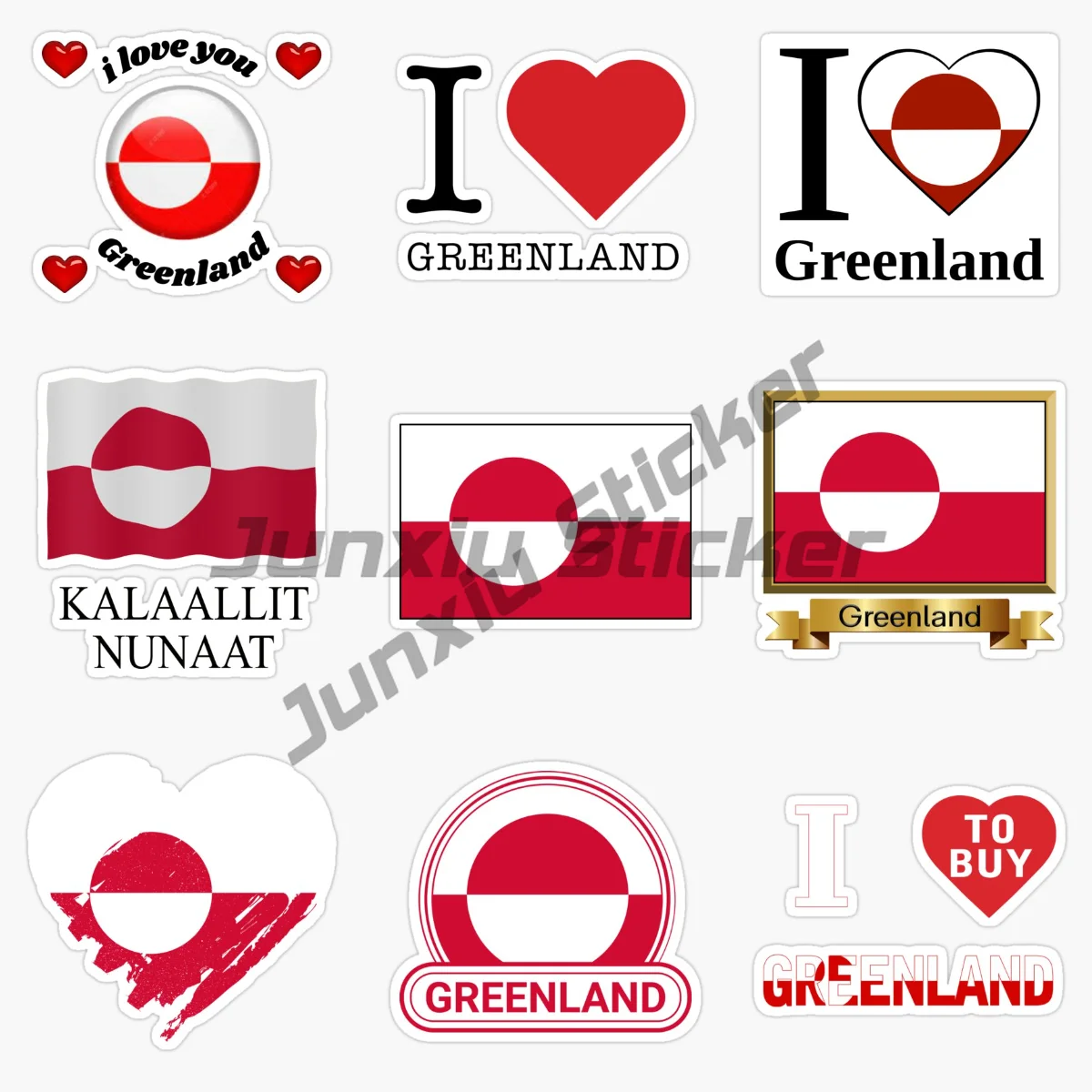 Greenland Map Car S… - image