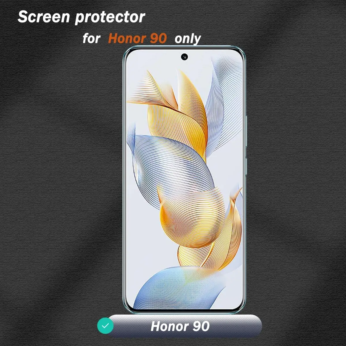 2/4Pcs Screen Protector Privacy For HuaWei Honor 90 70 5G Anti Spy Black Tempered Glass Unable to unlock with fingerprint