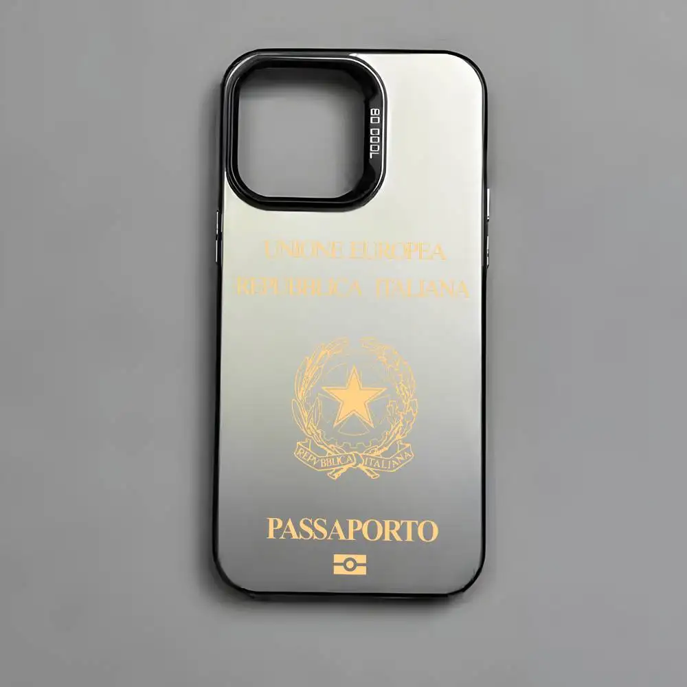 حافظة لهاتف آيفون 17 16 15 14 13 12 11 Pro Max Air متعدد الألوان ماتي ليزر معدني أورورا فوندا