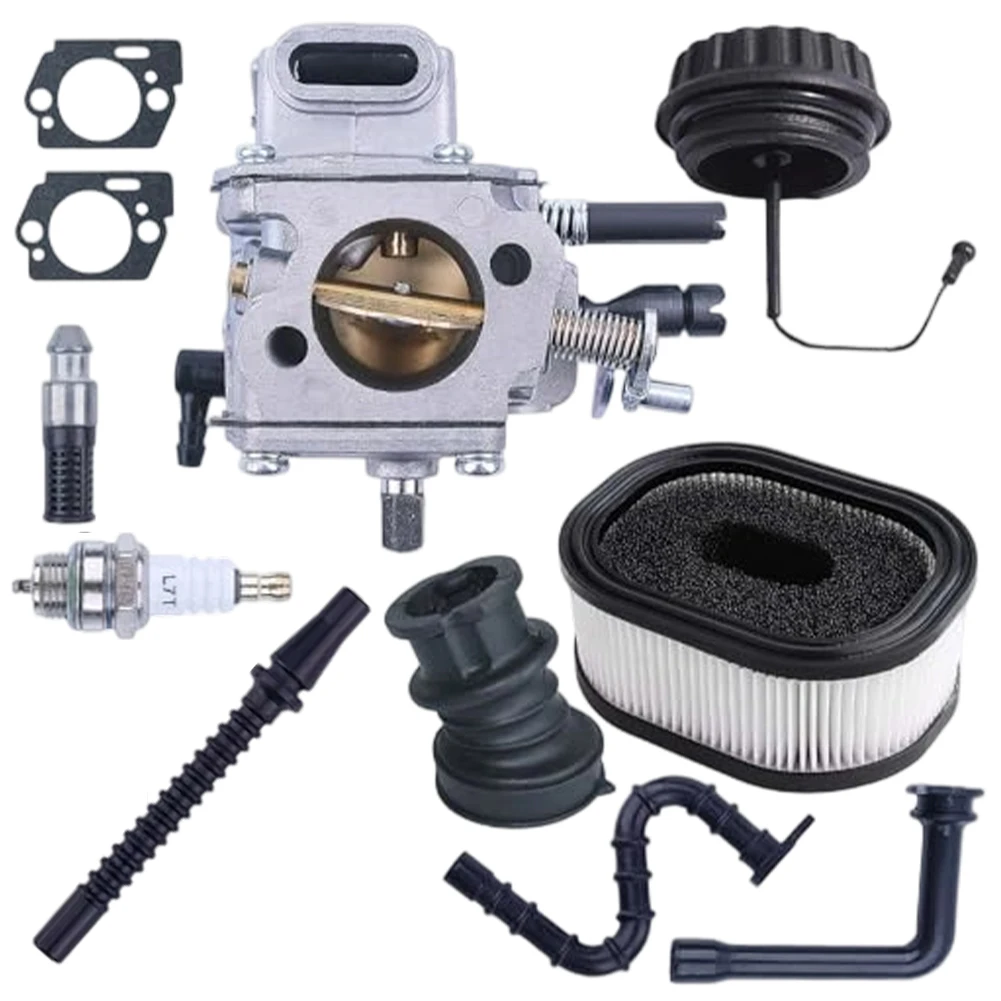 Chainsaw Maintenance Kit for MS660 MS650 064 Including Carburetor and Air Filter Compatible with C3A S31 Series
