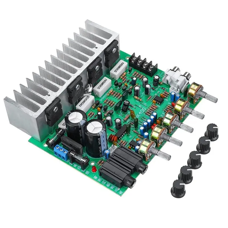 

【РЕКОМЕНДУЕМ】Hifi PT2399 250W Аудиоусилитель с реверберацией, 2.0-канальный мощный усилитель, плата реверберации для караоке-микрофона с регулятором