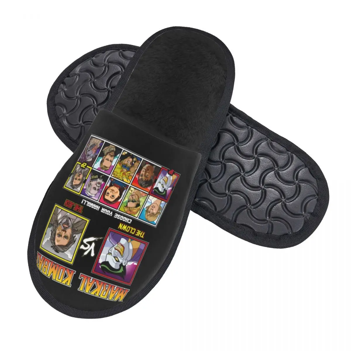 Custom Mortal Kombat Fighting Guest Slippers for Bathroom Women Games House Slipper