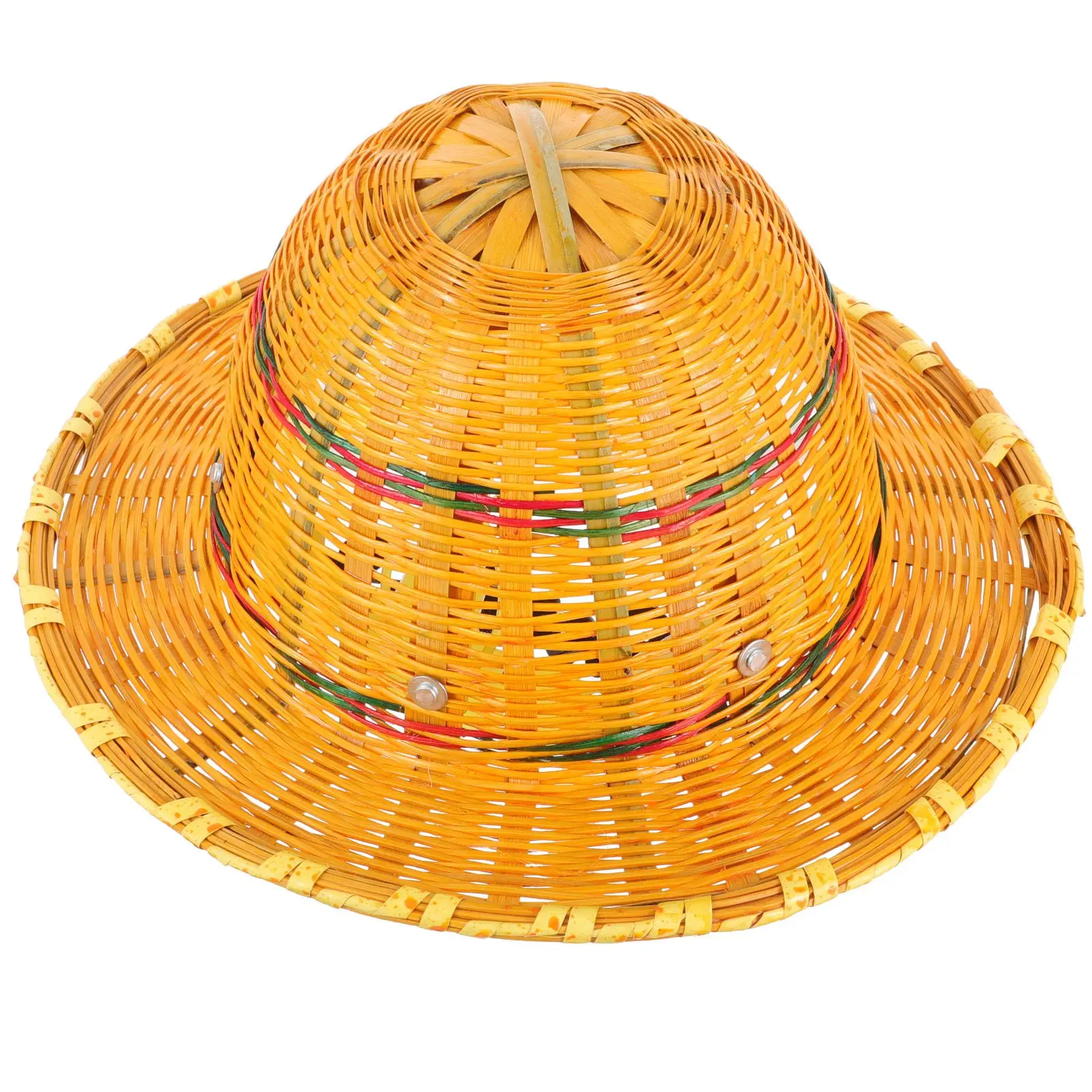 

Bamboo Hardhat Summer Safety Weaving Caps Construction Protective Breathable Outdoor Durability Moisture Wicking