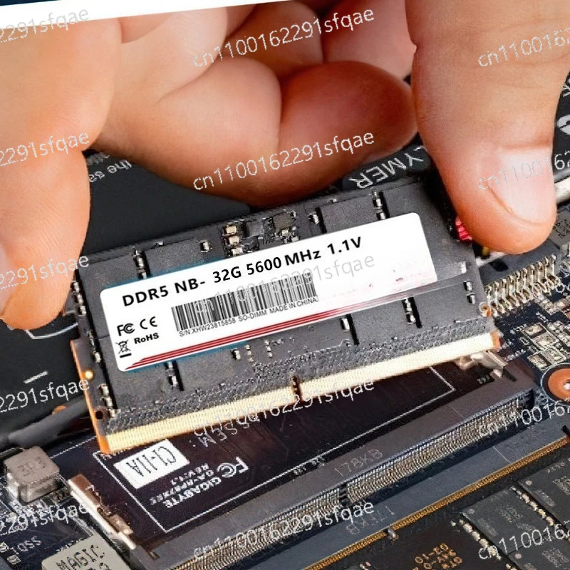 

Оперативная память для ноутбуков DDR5 16 ГБ x2 (32 ГБ) 4800/5600 МГц, магниевая, Hynix Granules