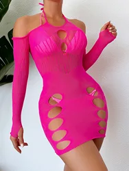 Vestido corto de verano sin tirantes para mujer, minivestido Sexy con tirantes finos, Espalda descubierta, informal, elegante, ropa de fiesta, Y2K, lencería