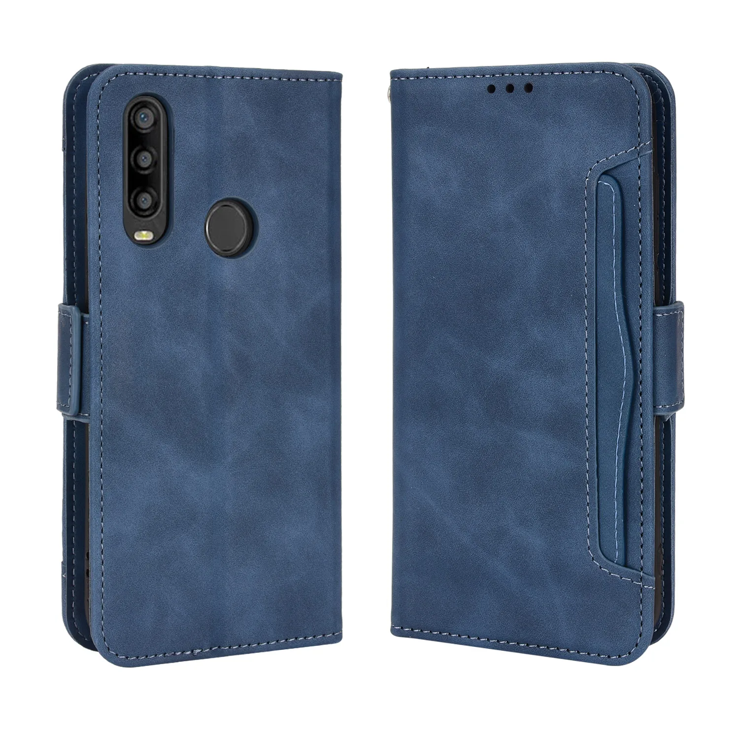 Flip leather Magnetic attraction wallet protective cover For TCL L10 Pro 6.22 inch Many card slot Fall prevention Phone Case