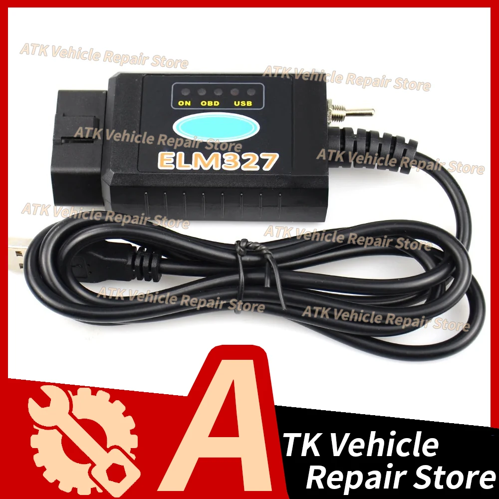 ELM327 V1.5 USB-интерфейс PIC18F25K80 чип CH340 OBD2 диагностический сканер для автомобилей автомобильные инструменты считыватель кодов ремонт программ