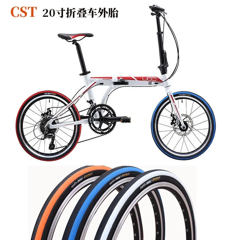 CST Tire Inner Tube C1288 20X1 1/8, 20x1.35 DUAL Double Compound 60TPI Bicycle Tire MINI VELO Folding Bike Bicycle Parts