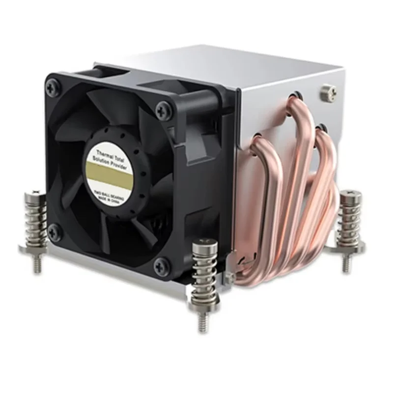 GO-LGA2011-R63 برودة 150 واط ل LGA 2011 المبرد 2U 4 أنابيب الحرارة LGA2011 مربع نوع 80 مللي متر X 80 مللي متر تصاعد الملعب بالوعة الحرارة