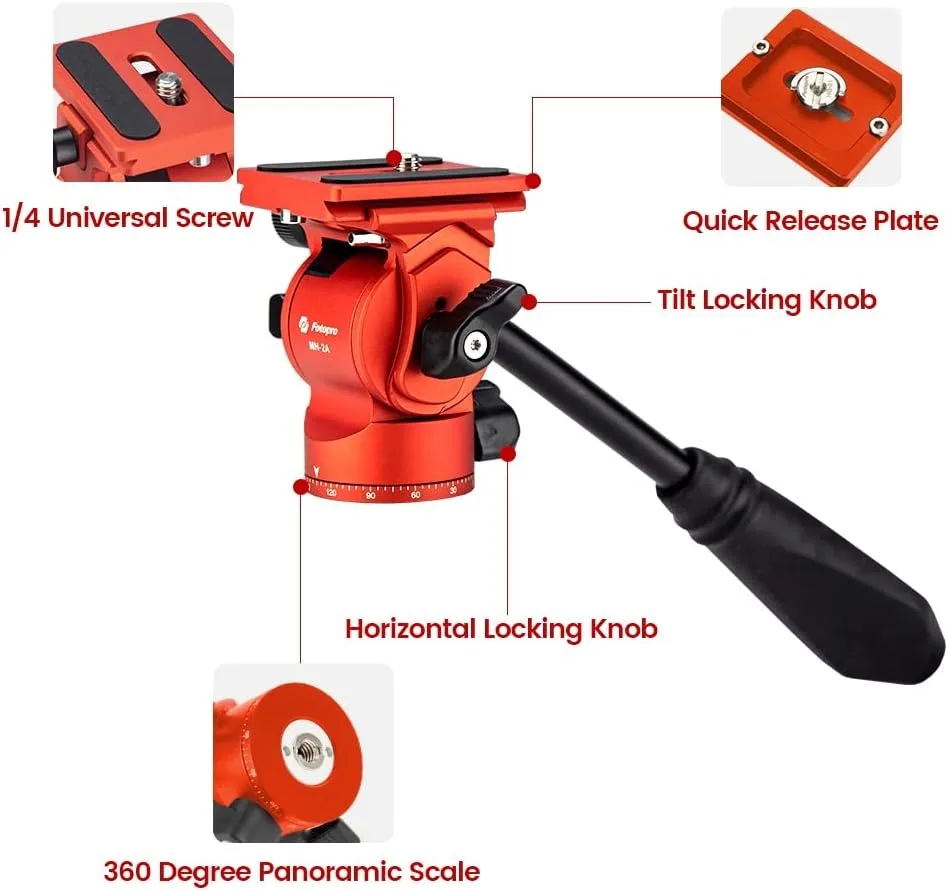 New Design Professional Video Camera Tripods Multifunction Carbon Fiber Tripod Professional Photographic Tripod