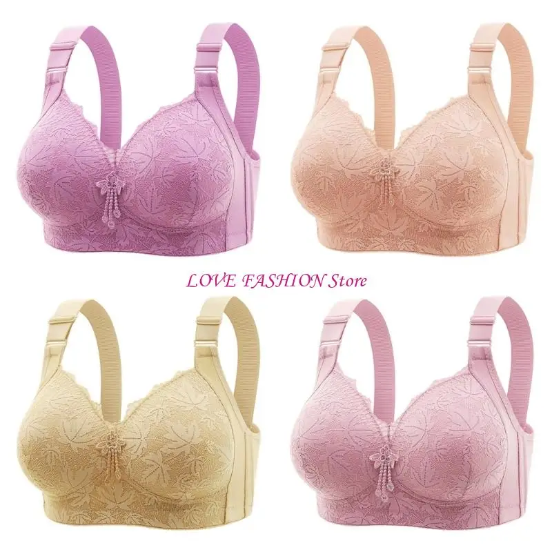 Push Up Bra Underwire Everyday Bras Wireless Bras Full Coverage Bras for Womens Y166
