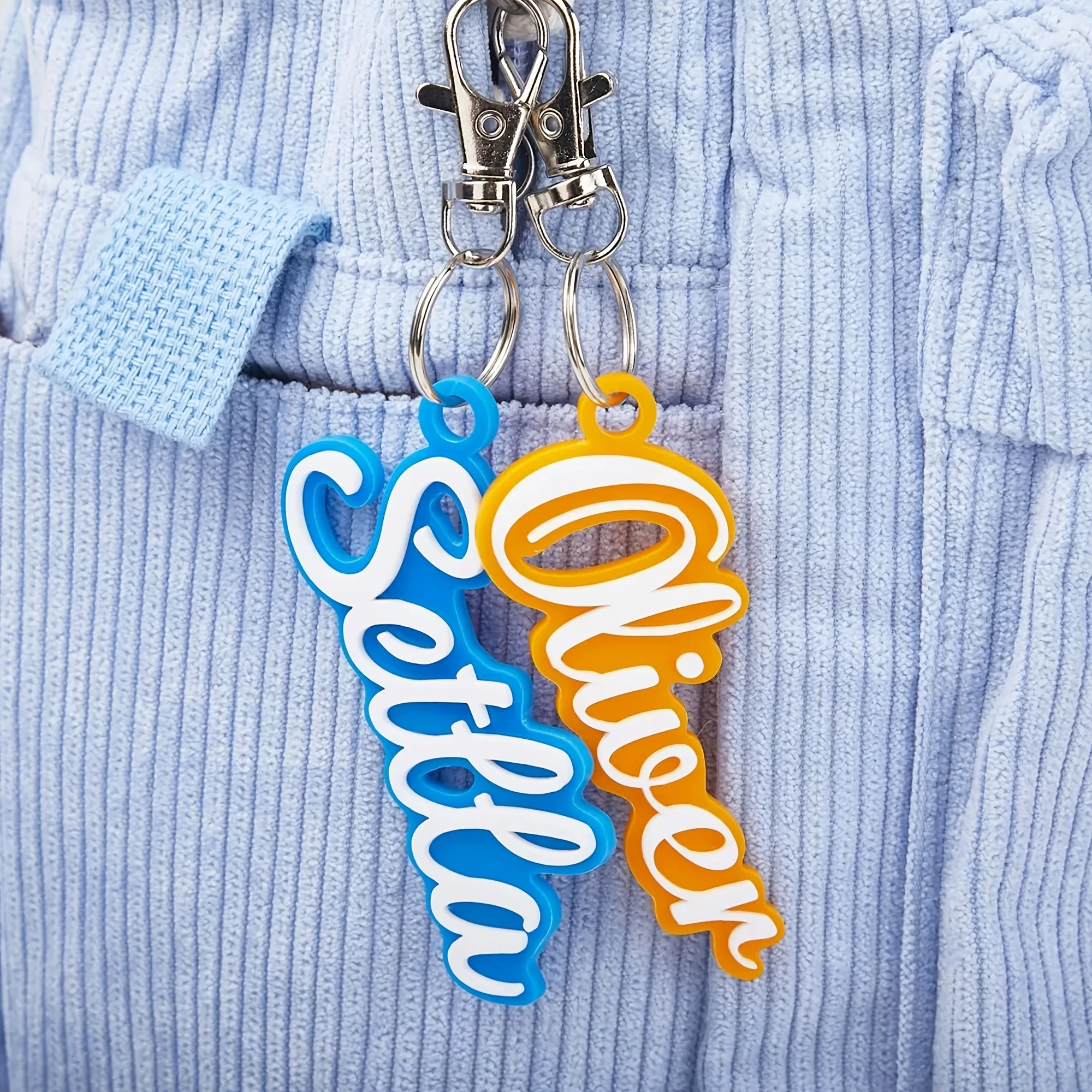 Personalized Backpack Tags, Customized Name Tags Gift
