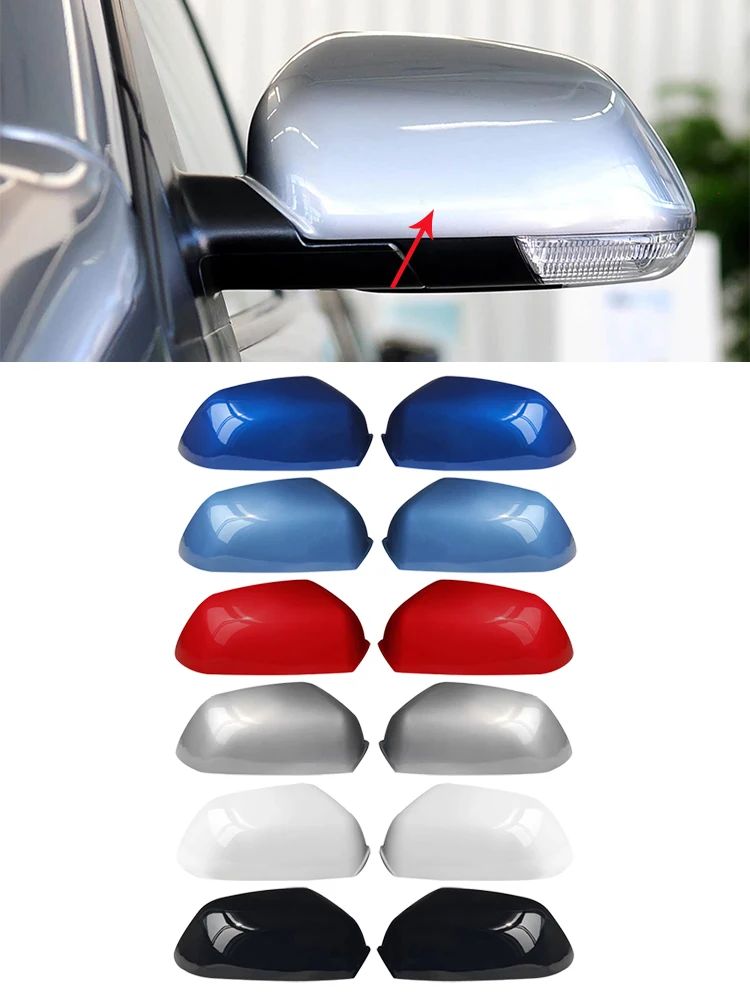 

For Volkswagen Polo 2006 2007 2008 2009 2010 Outside Reverse Mirror Cover Cap Wing Door Side Mirrors Housing Shell
