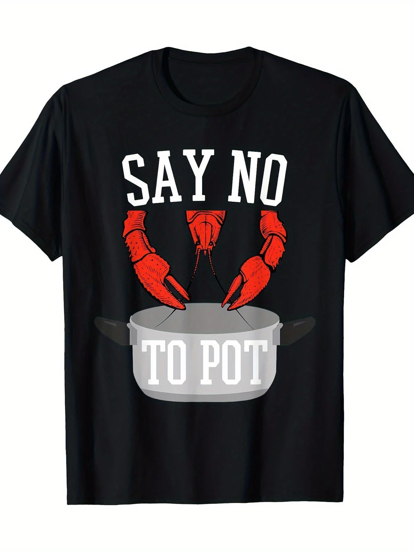 

Men's Soft Breathable Patterned T-Shirt - Comfortable casual and semi-formal wear,durable short-sleeve crew neck T-shirt