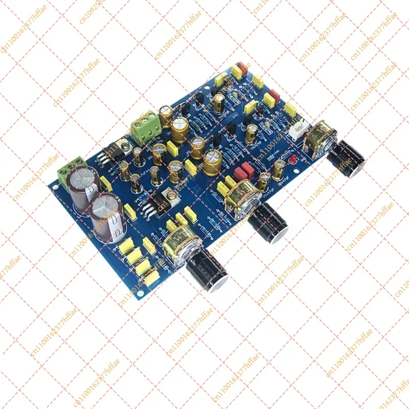 JY NvarcherSingle-ended class A imitation of the British NAD full discrete parts HIFI tone preamp board finished product