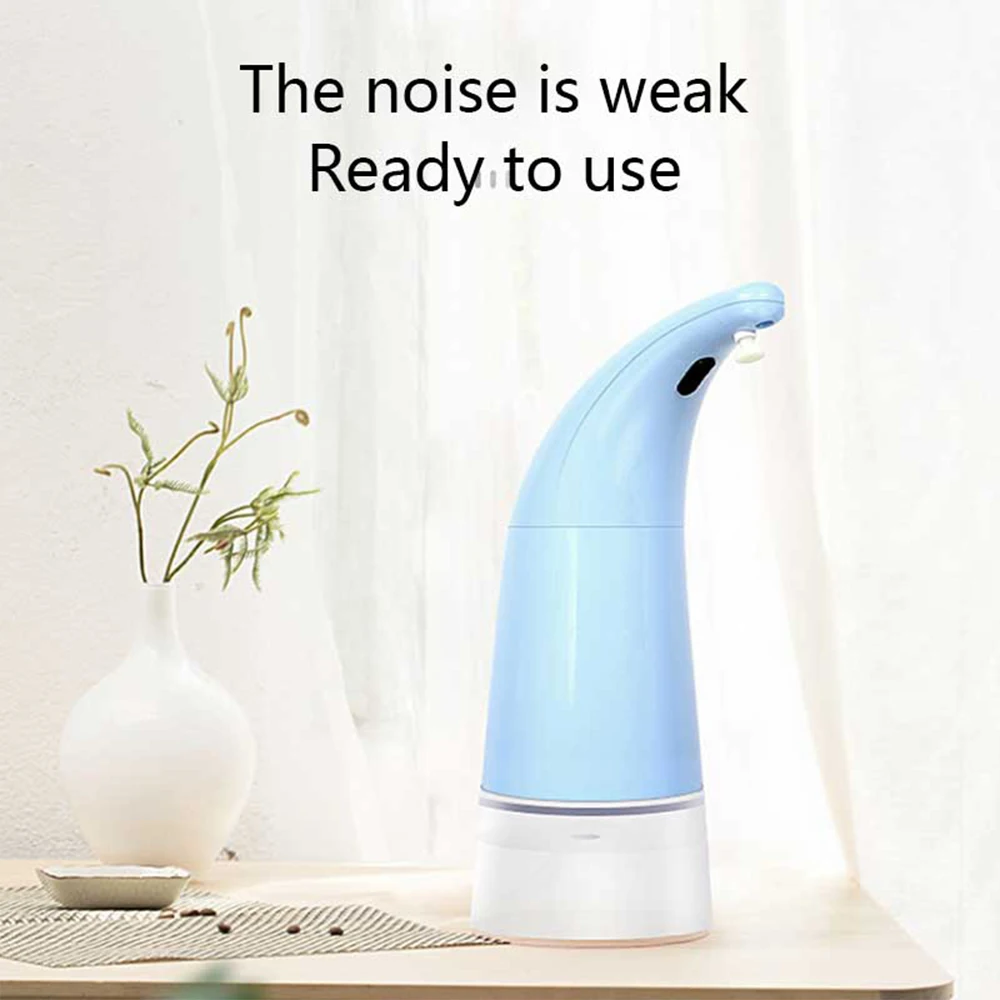 75% Alcohol Hand Sanitizer Bathroom Supplies Antibacterial Compact Soap Dispenser Large Capacity Smart Blue No Noise Accessories