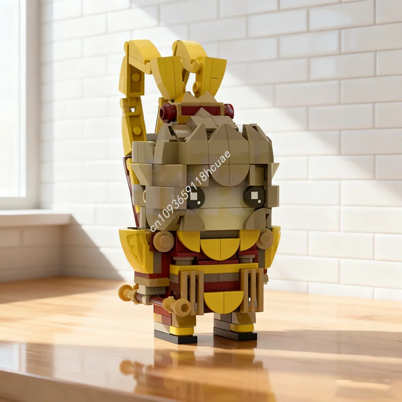 

225 шт. MOC черный миф Wukong кирпичная модель строительные блоки архитектурные игрушки сборка DIY идея рождественские подарки на день рождения
