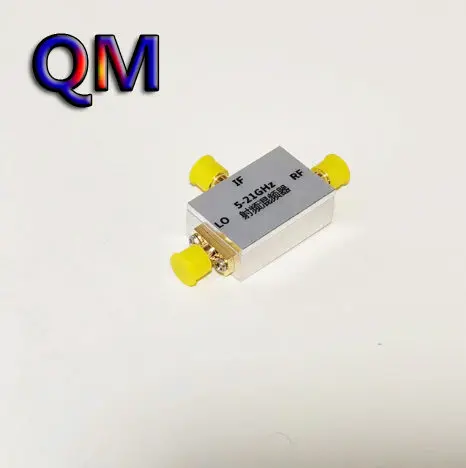 CNC Housing 5-21GHz RF Mixer Upconverter Downconverter High Frequency Low Insertion Loss