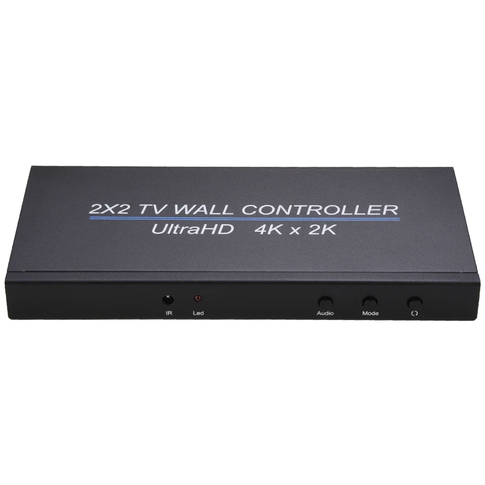 4Kx2K  2x2 HD Video Wall Controller TV Splicing Box 1080P 1X2 1X4 1X3  Multi Splicing Screen Processor Video Splicer 180°